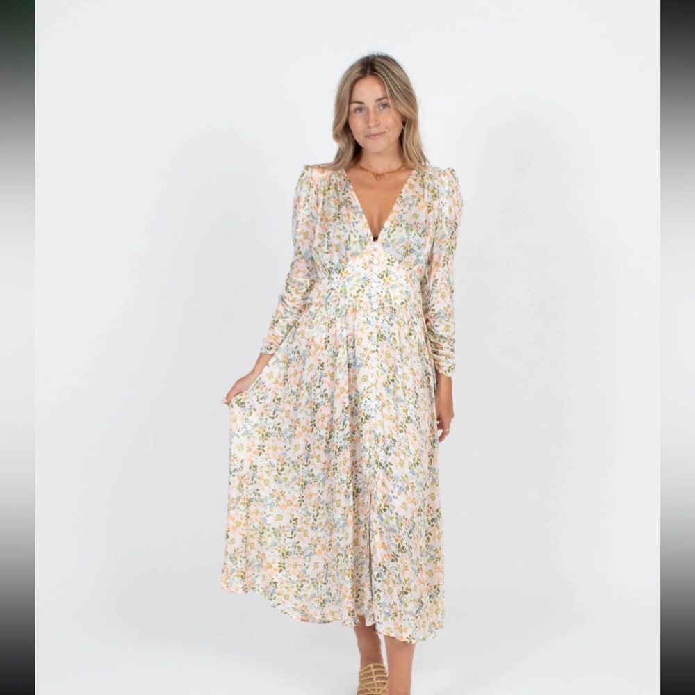 ByTimo Floral Midi Dress